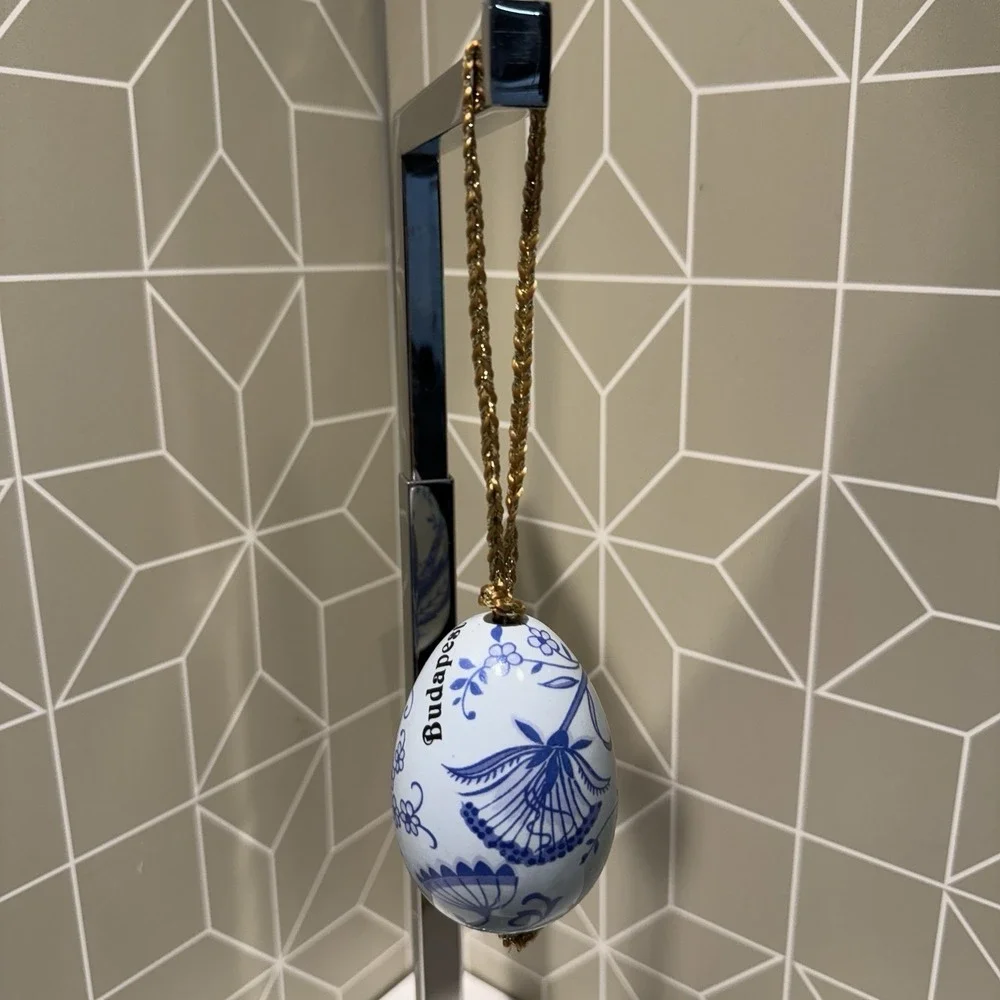 Christmas Ornament - Porcelain‎ - Budapest
